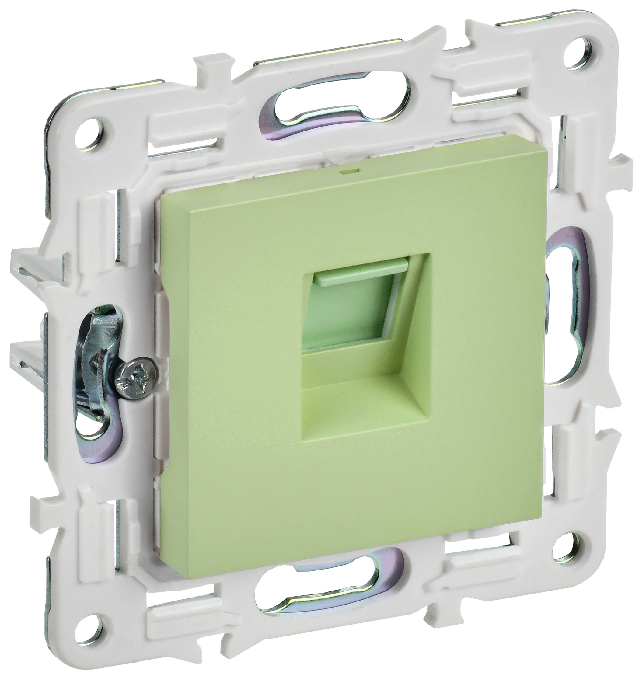 Розетка компьютерная RJ45 кат.5E SK-K01G мятный SKANDY
