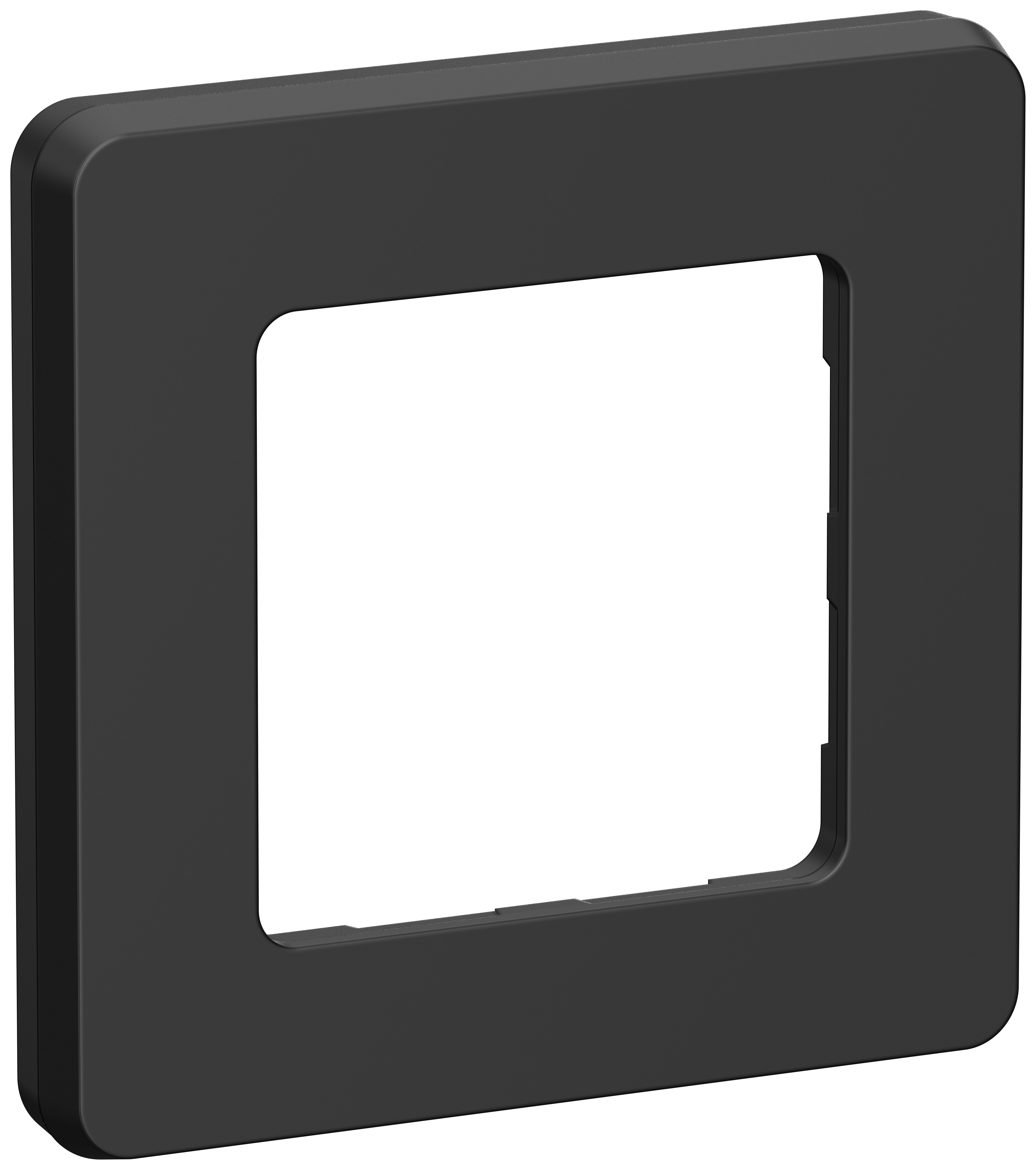 IEKINSPIRIA Рамка 1-местная 6730391 черный матовый