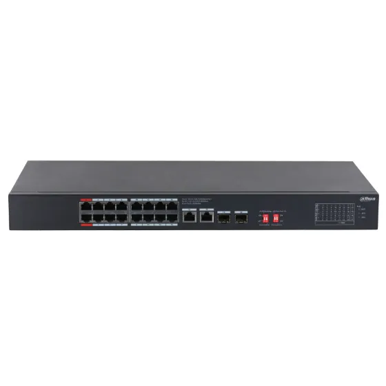 DH-S3220-16GT-190 16-портовый гигабитный коммутатор с PoE