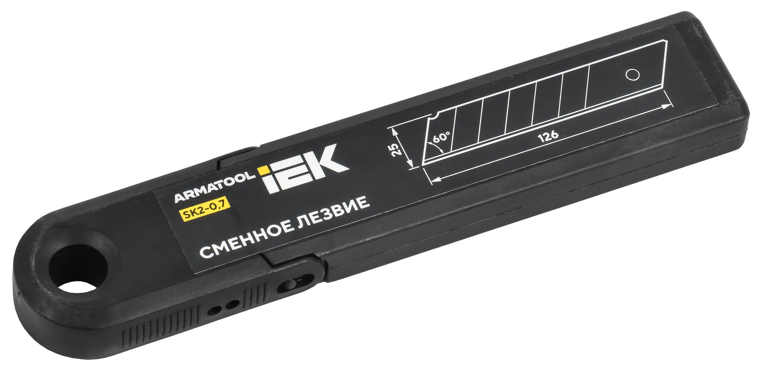 ARMATOOL Сменное лезвие 60 градусов 25х126мм SK2 набор 10шт
