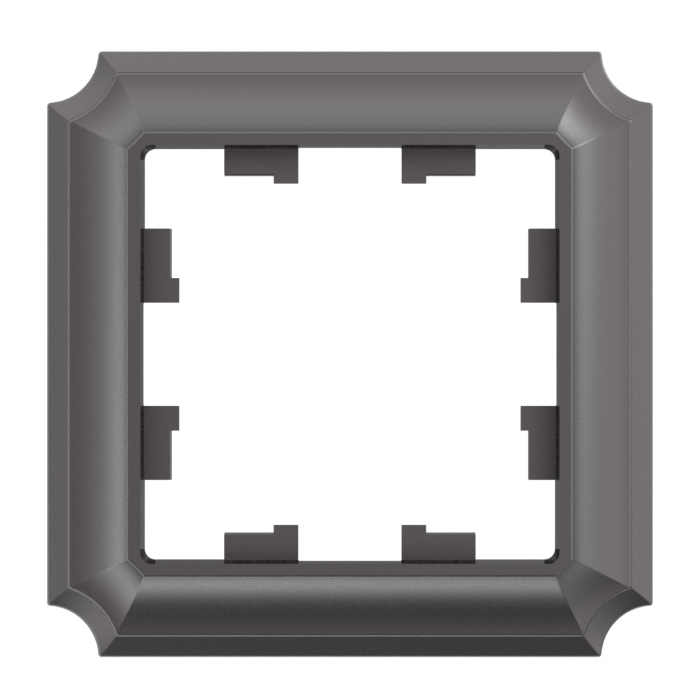 ATLASDESIGN ANTIQUE 1-постовая рамка, мокко