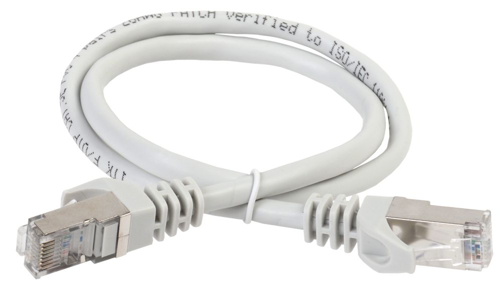 Патч-корд FTP категория 6 (1м) серый