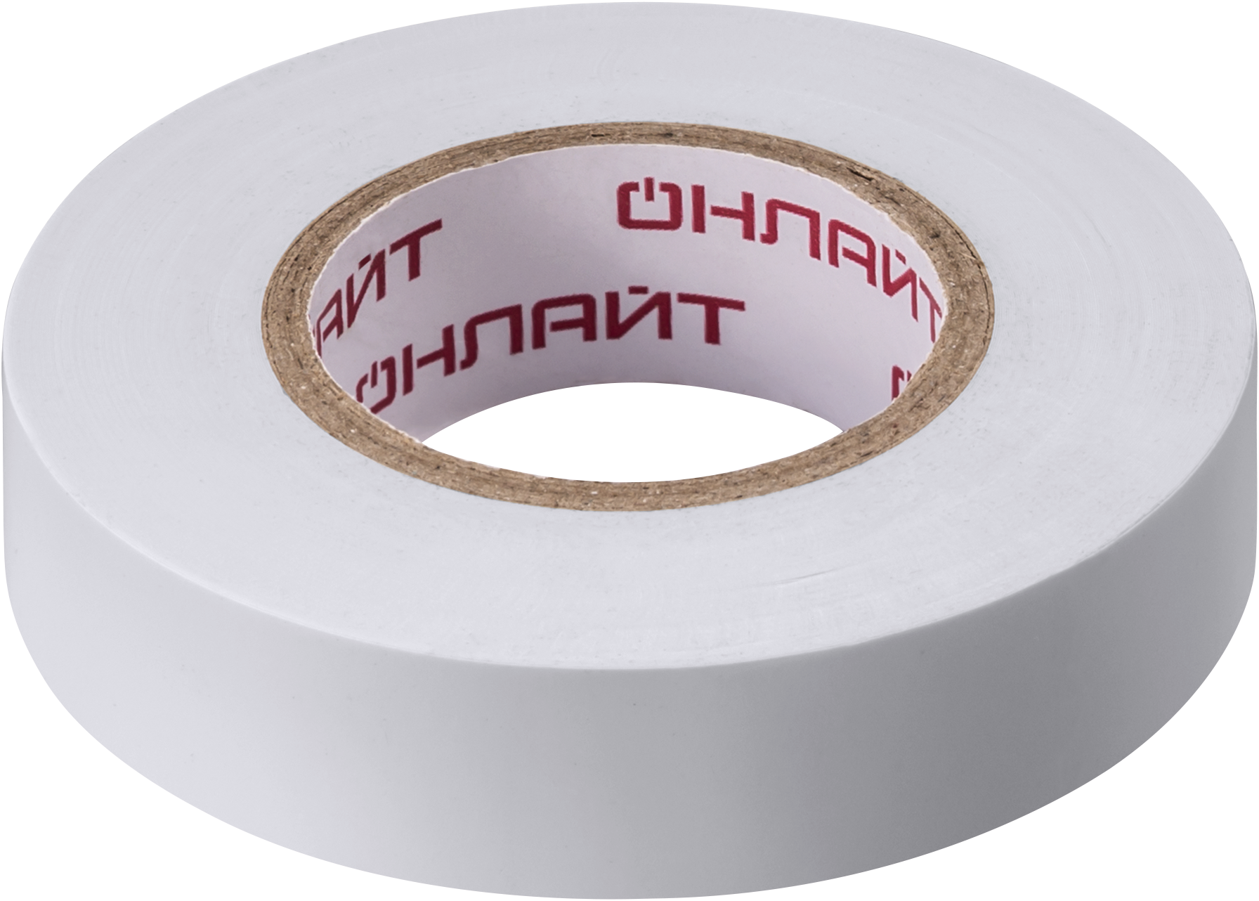 Изолента онлайт 71 676 OIT-B15-20/WH белая