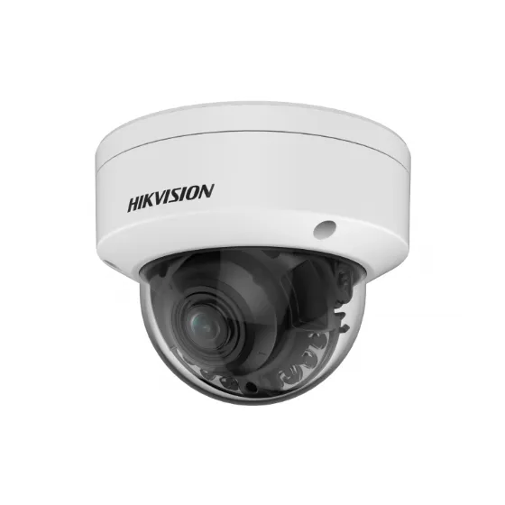 DS-2CD2187G2H-LISU(4mm) 8Мп уличная купольная IP-камера с гибридной EXIR/LED подсветкой до 30м