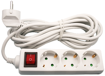 Удлинитель 71 454 NPE-S1-03-150-ESC-3x0.75 кит 10А ПВС 3х0.75
