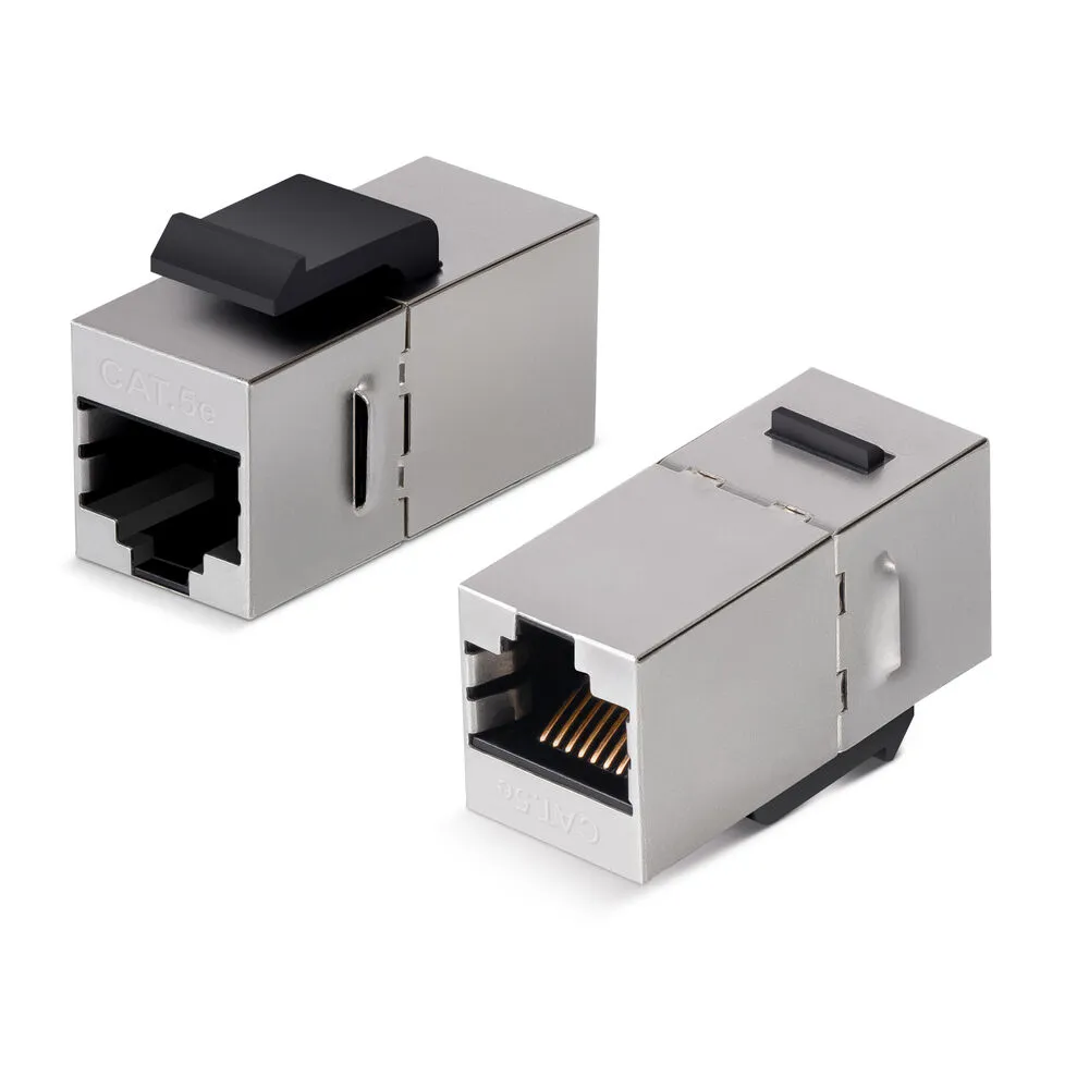 Проходной адаптер Cabeus RJ45-RJ45 CA-KJ-8p8c-C5e-SH кат.5е