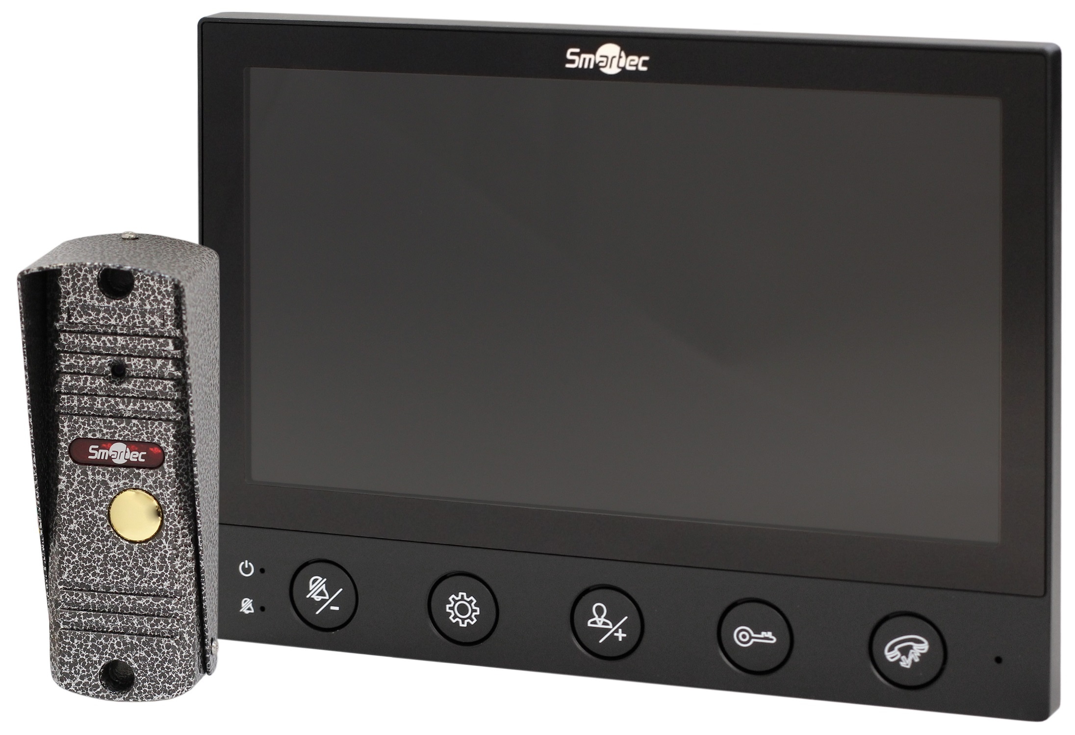 Комплект вызывной панели с монитором Smartec ST-MS607S-BK