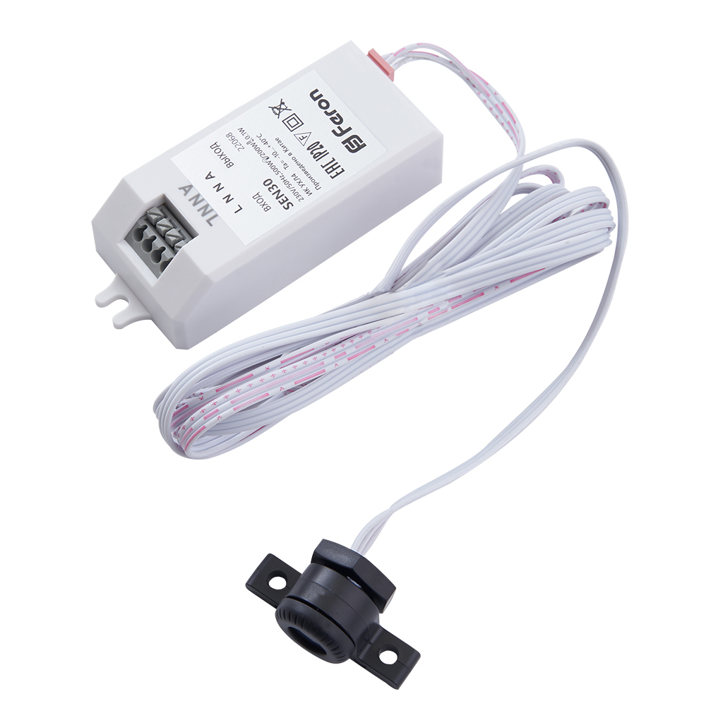 Датчик движения руки встраиваемый 500w 30 градусов 5-8 см IP20