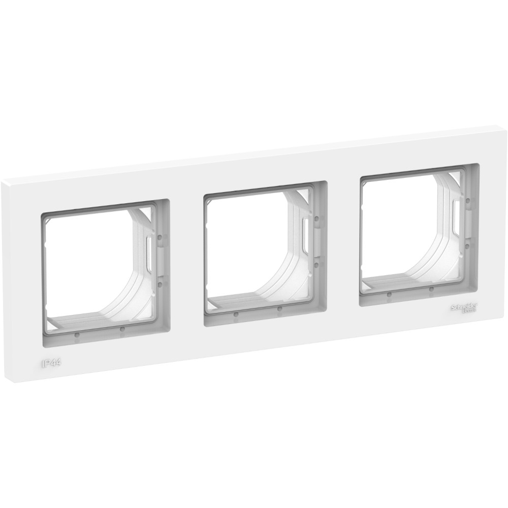 ATLASDESIGN AQUA Рамка 3-постовая, IP44, белый