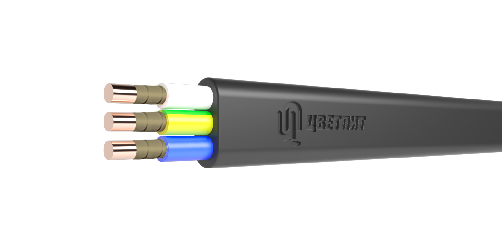 Кабель силовой ВВГ-Пнг(А)-FRLS 3х2.5ок(N.PE)-0.660ТРТС