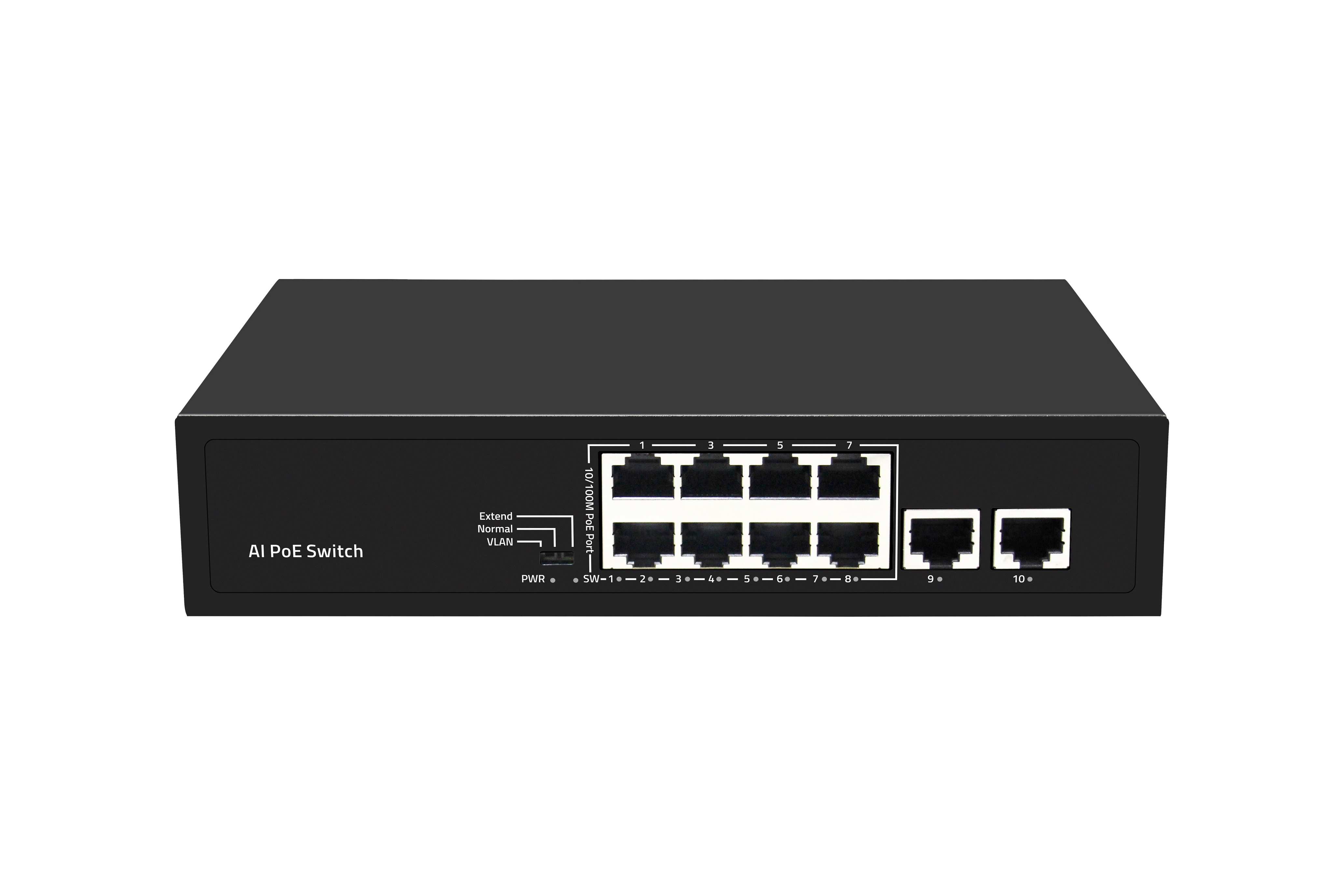Коммутатор с питанием по PoE Smartec ST-NS008MB-GD