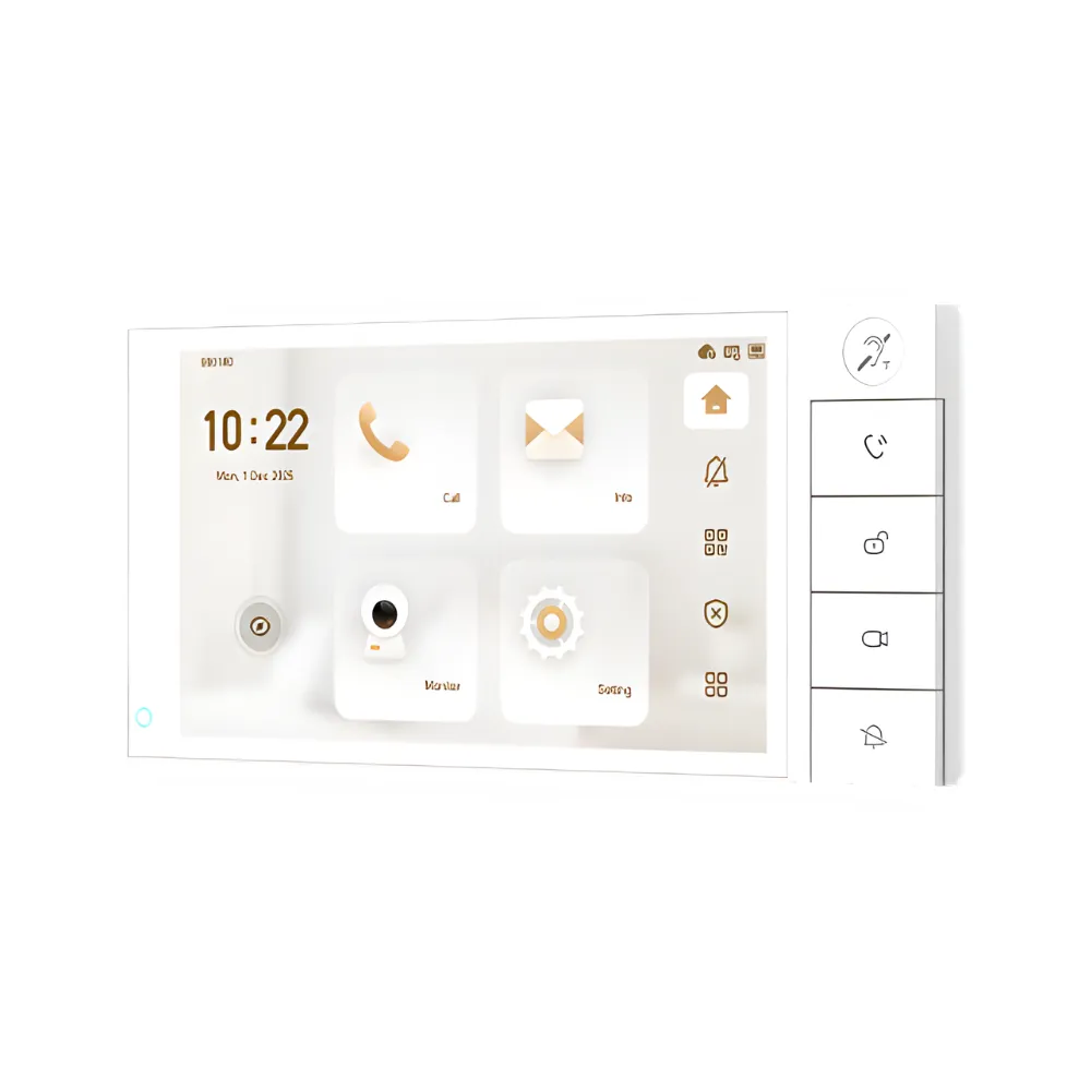Монитор IP-видеодомофона Dahua DHI-VTH5722BW-IWP, 2-проводный, 7 дюймовый с WiFi 2.4ГГц, (LInux), белый