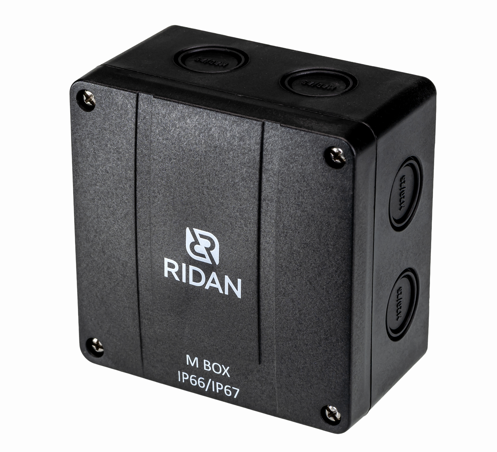 Коробка распределительная RIDAN M BOX 110x110x67, IP67, черная