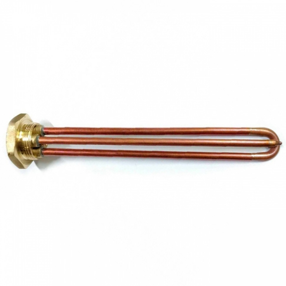 ТЭН RDT 2000W, D42мм, М6, композитная заливка, 220V