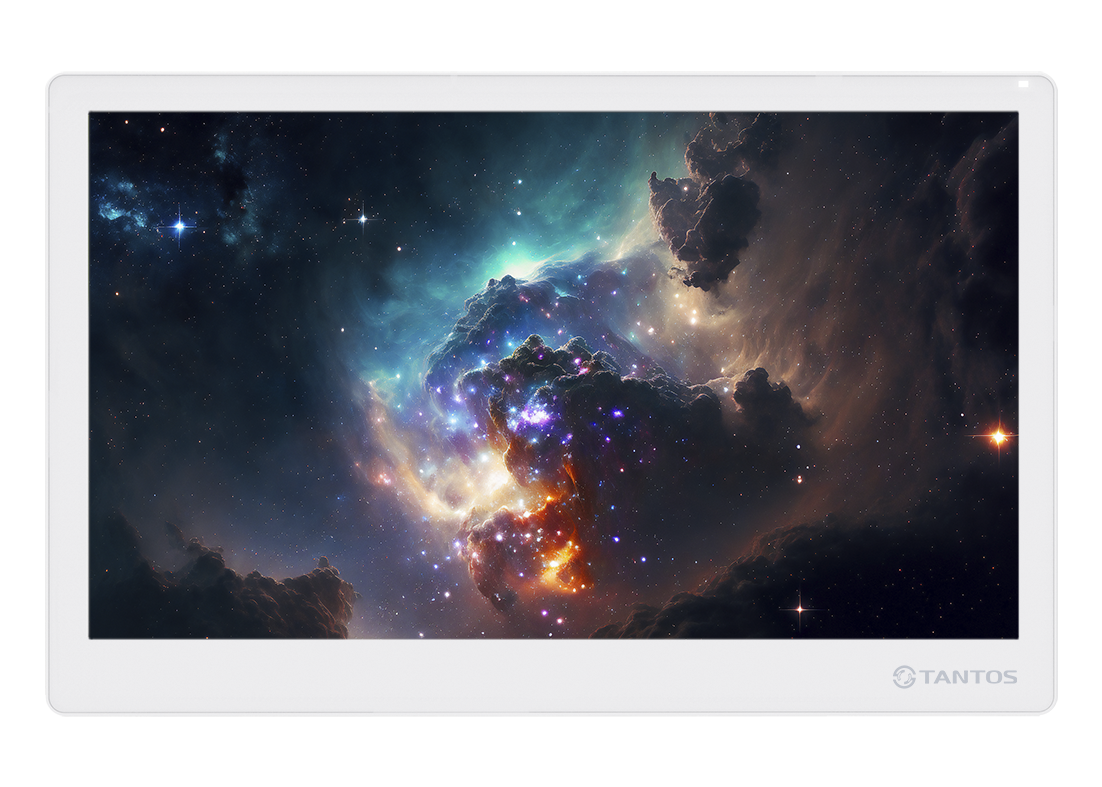 Монитор видеодомофона Tantos Stark HD SE Tuya (White)