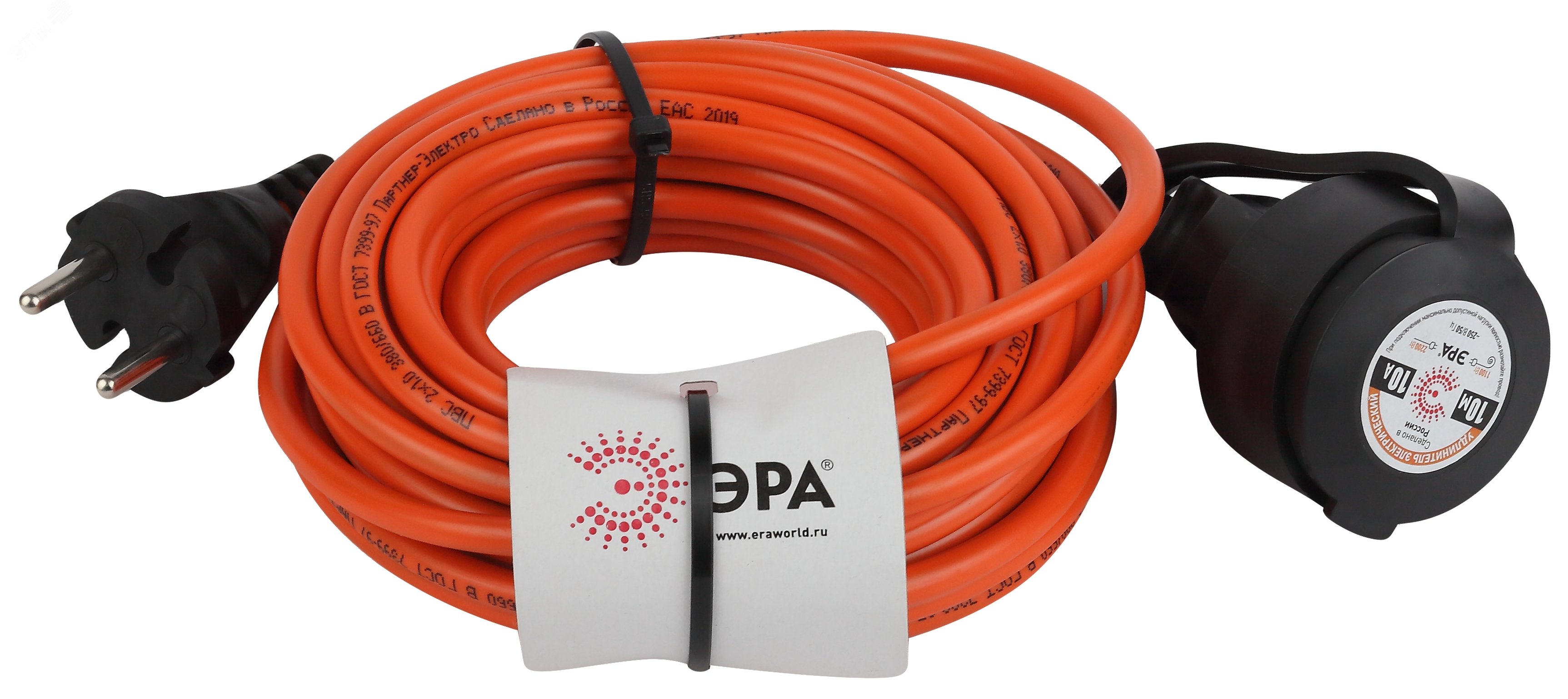 Удлинитель силовой UPx-1-2x1-10m-IP44 в бухте б/з 10м 1 гнездо ПВС 2х1 UPx-1-2x1-10m-IP44