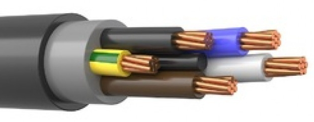Кабель силовой ППГнг(А)-HF 5х35,0 мк (N,PE) - 0,66 кВ тртс