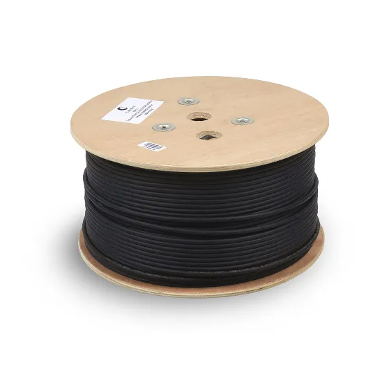 Cabeus UTP-4P-CAT.5E-SOLID-OUT-LSZH-UV Кабель витая пара U/UTP, категория 5Е