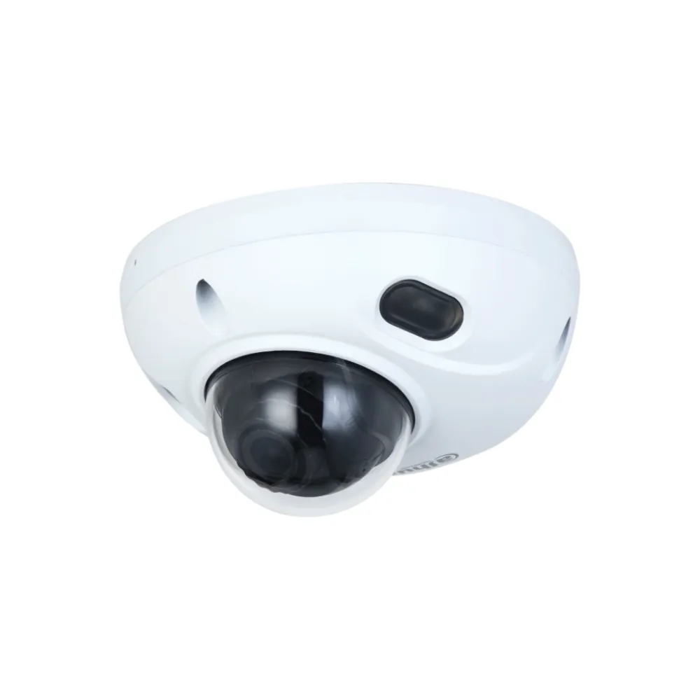 Уличная мини-купольная IP-видеокамера Dahua DH-IPC-HDBW3241FP-AS-0210B-S2 с ИИ 2 Мп