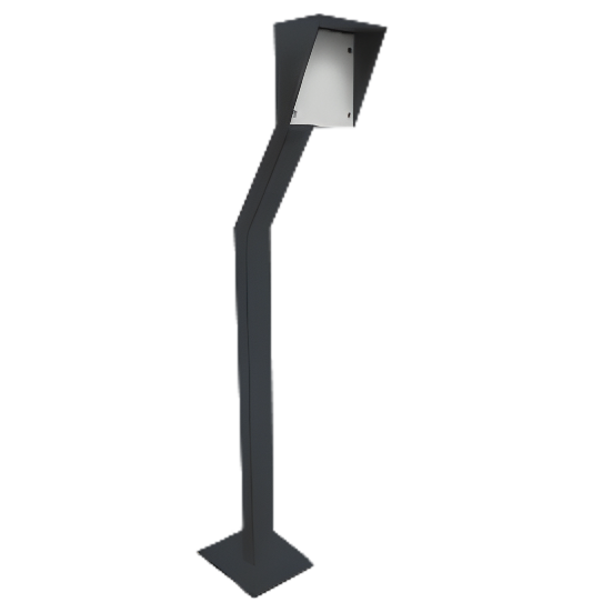 Стойка для считывателя Tantos TSt-Uno 150x150 (антрацитово-серый)