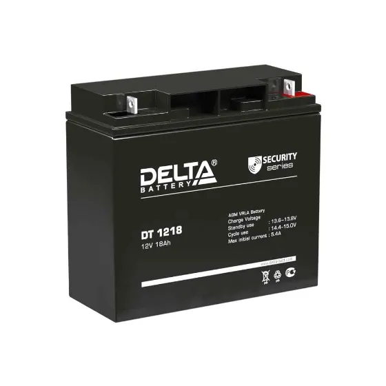 Delta DT 1218 Свинцово-кислотный аккумулятор