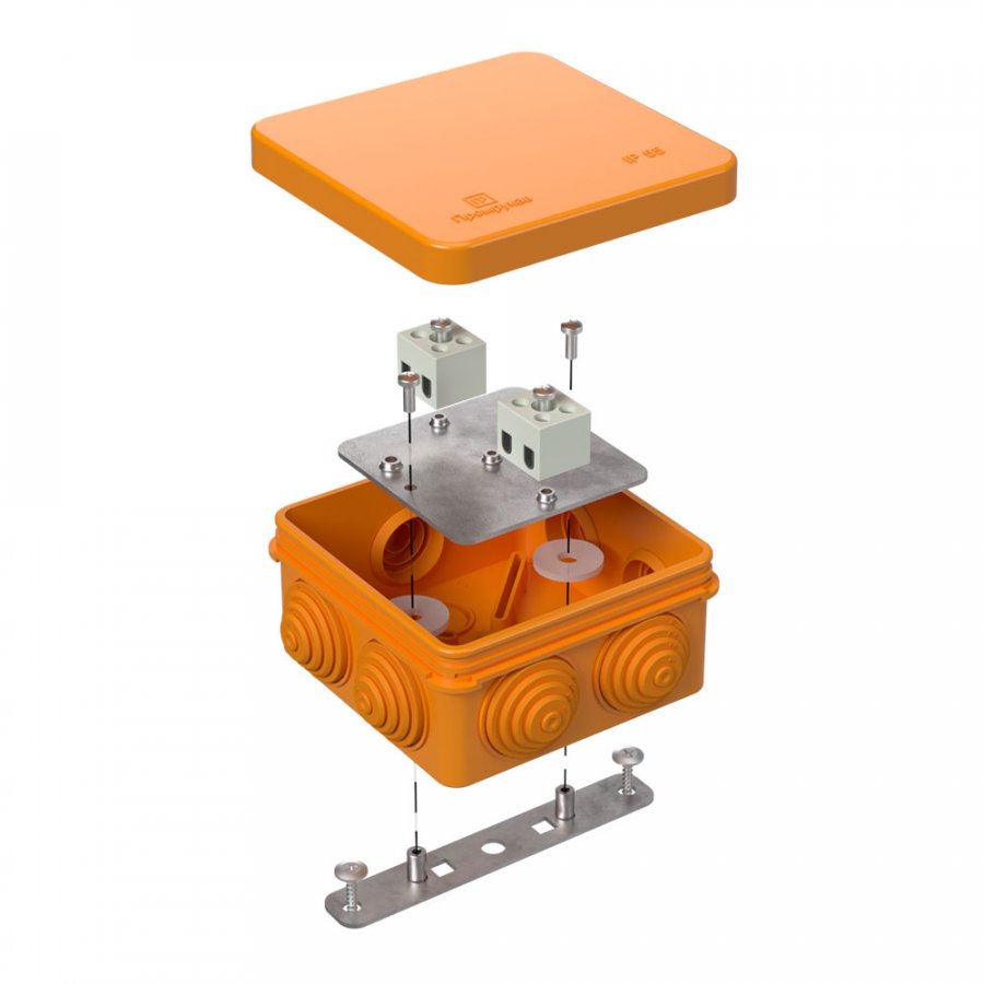Коробка огнестойкая для о/п 40-0300-FR2.5-6 Е15-Е120 100х100х50