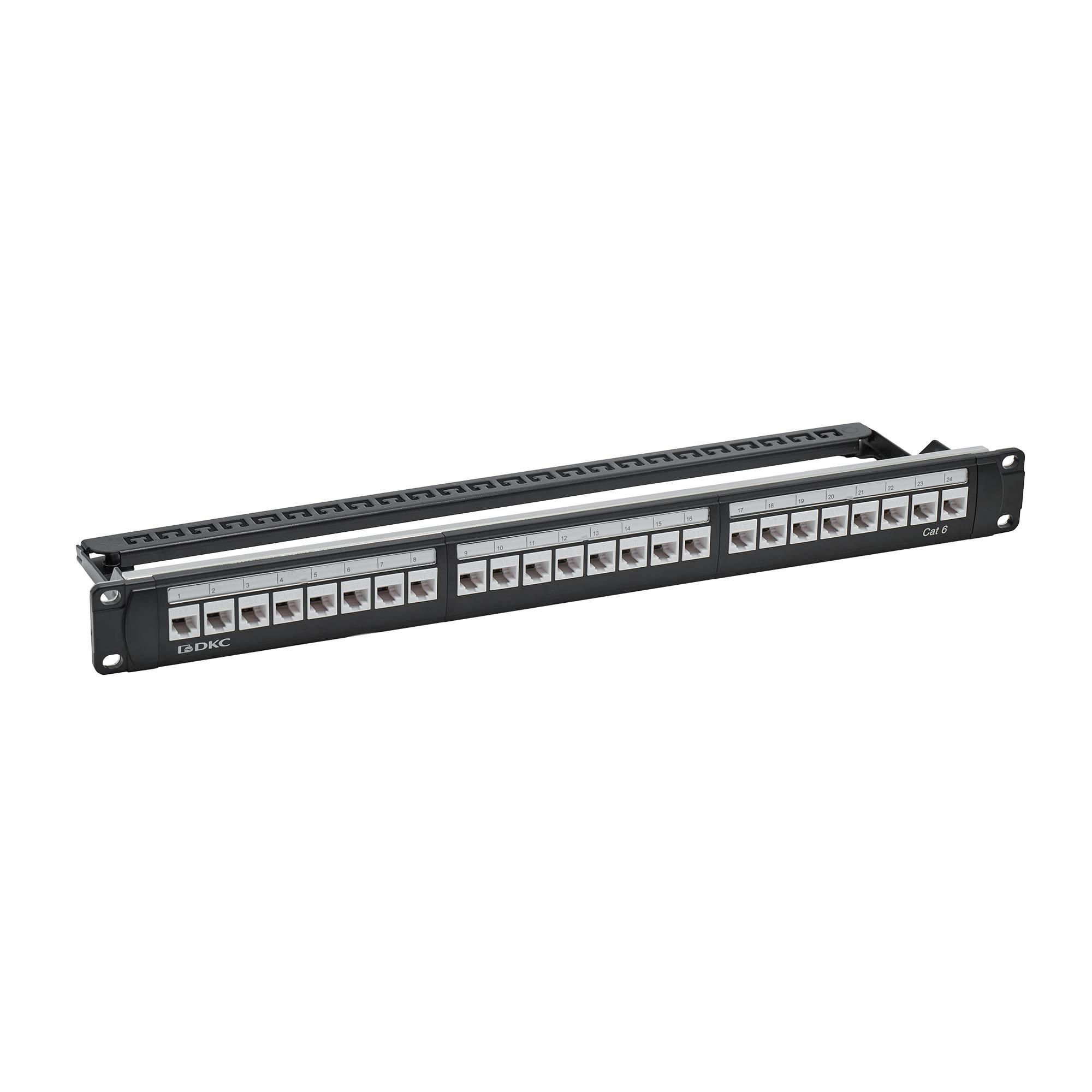 Патч-панель 191UCAT6 24 модуля RJ45 неэкранированная