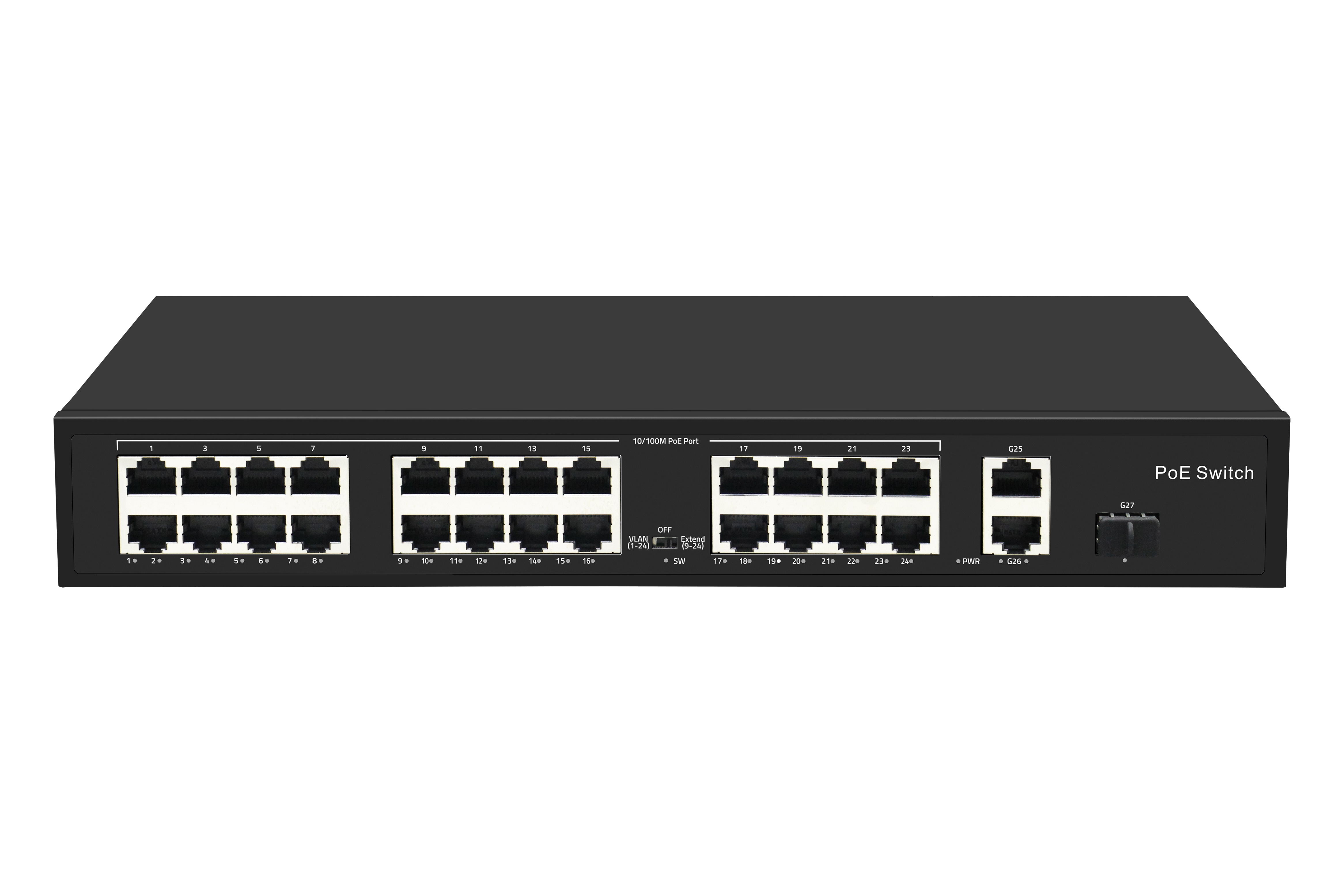 Коммутатор с питанием по PoE Smartec ST-NS024MB-GDF
