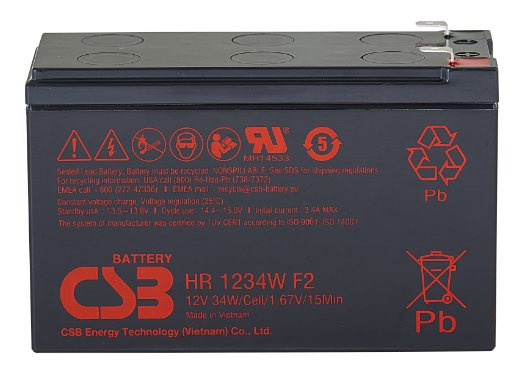 Аккумулятор HR 12В 34W