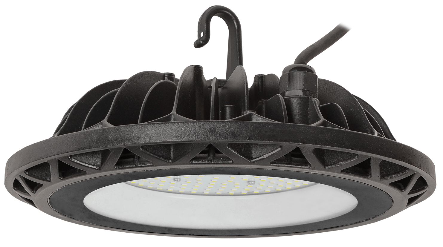 Светильник промышленный LED подвесной ДСП 4005 200Вт 4000К IP65 алюминий 370х88 мм 110 гр. LDSP0-4005-200-40-K23 IEK