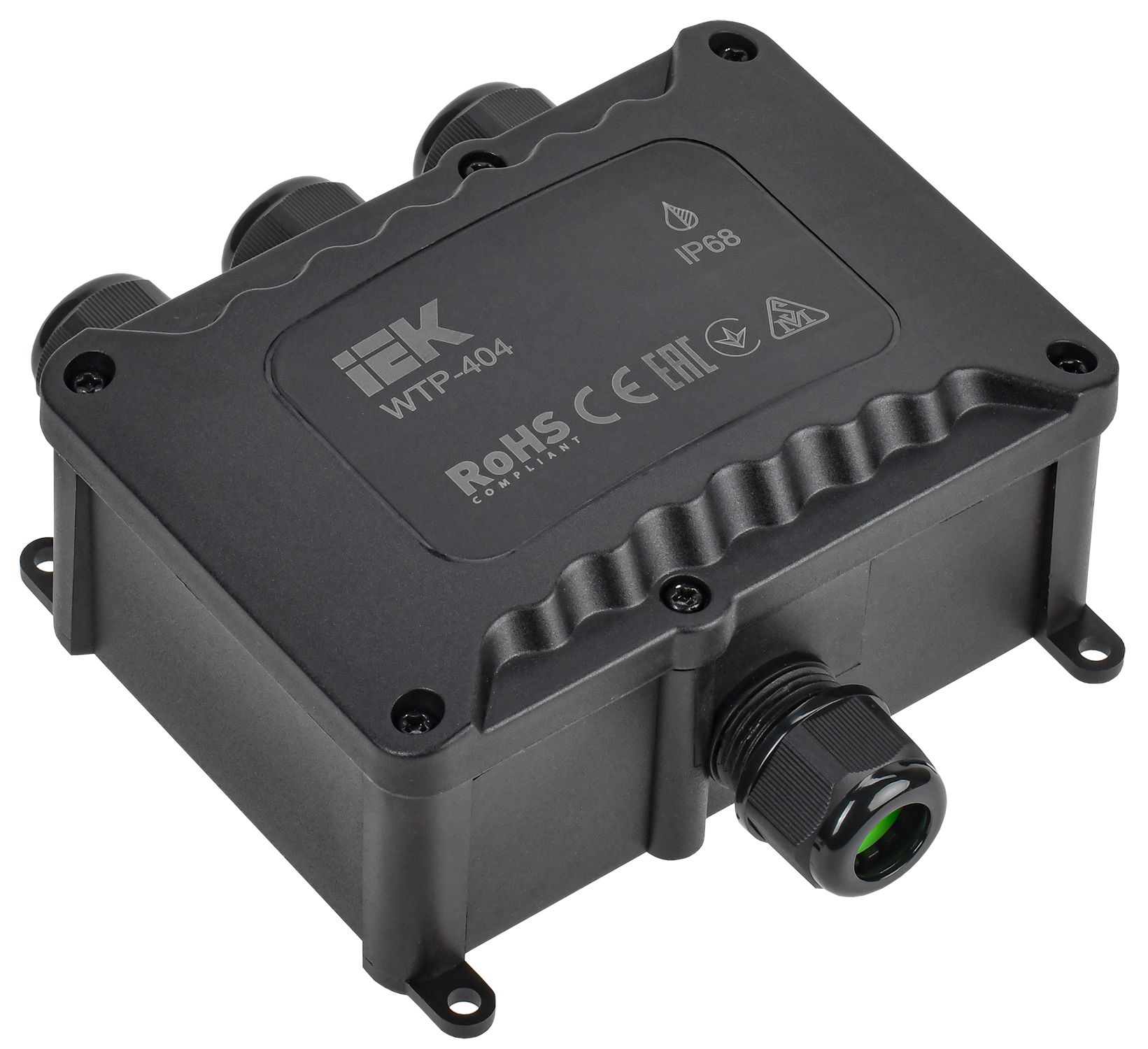 Коробка распределительная герметичная WTP-404 4 ввода IP68