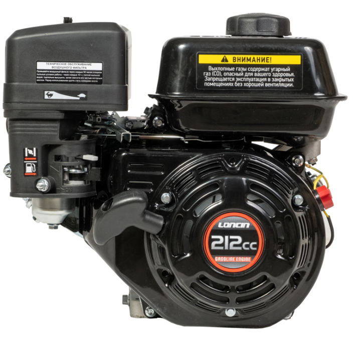 Двигатель бензиновый Loncin LC170F-2 (R type) D19
