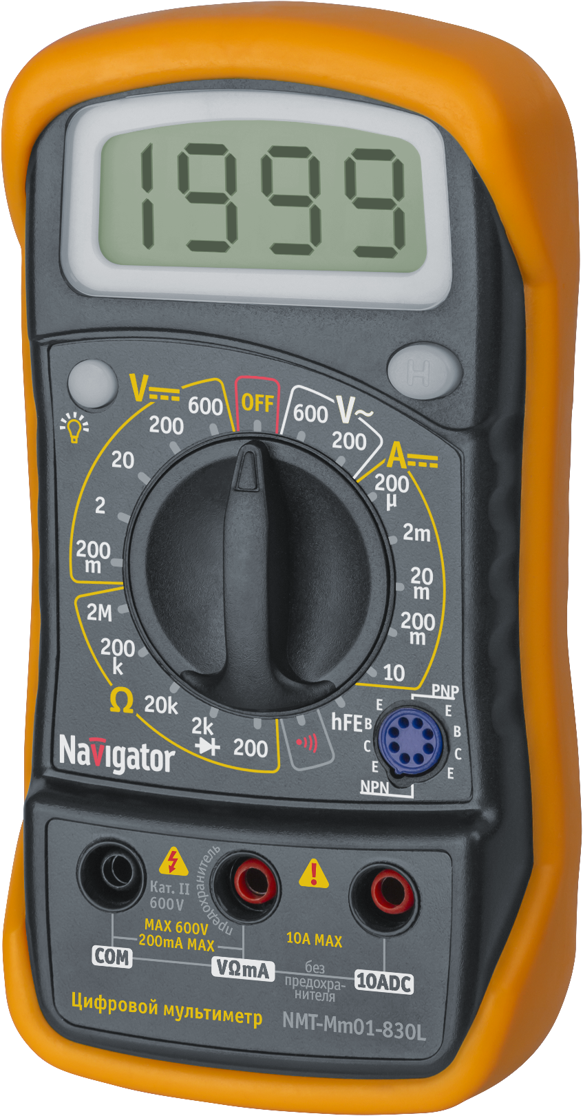 Мультиметр цифровой Navigator NMT-мм01-830L (830L)