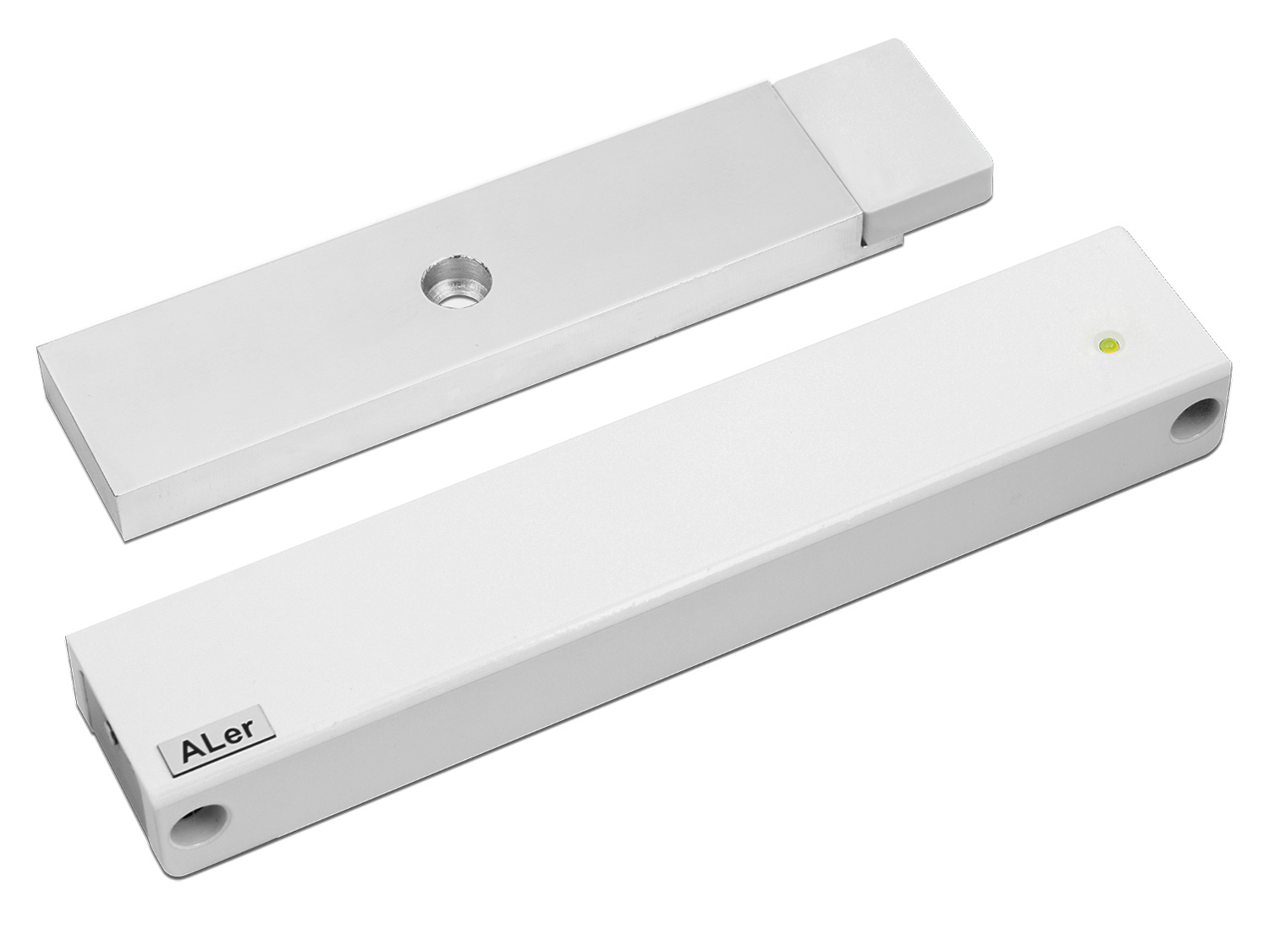 Замок электромагнитный AL-400 Premium 12V белый