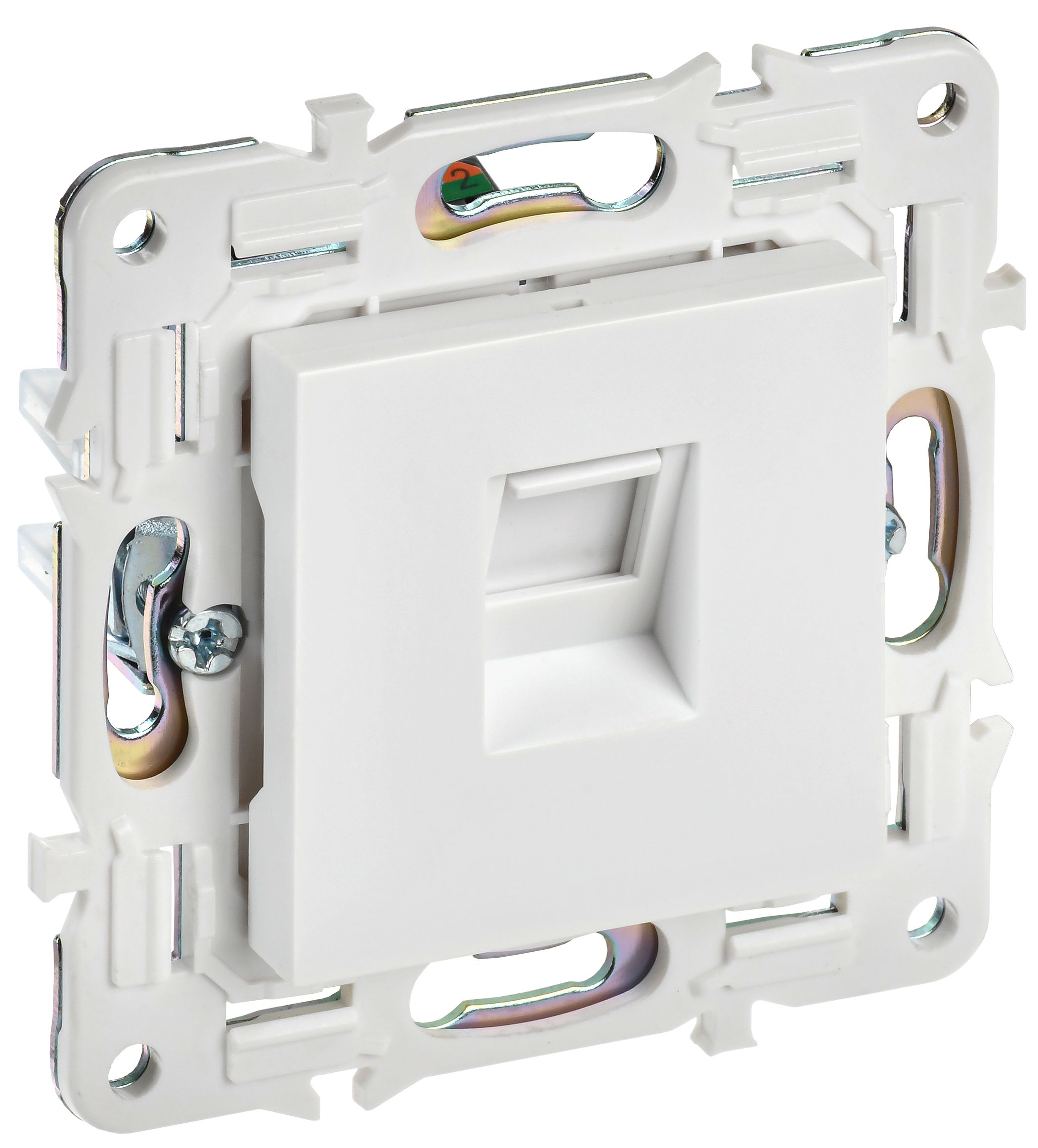 SKANDY Розетка компьютерная RJ45 кат.5E SK-K01W арктический белый