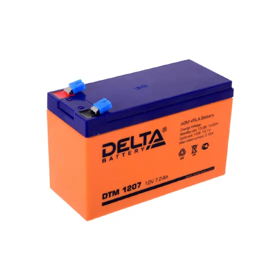 Delta DT 1207 Свинцово-кислотный аккумулятор