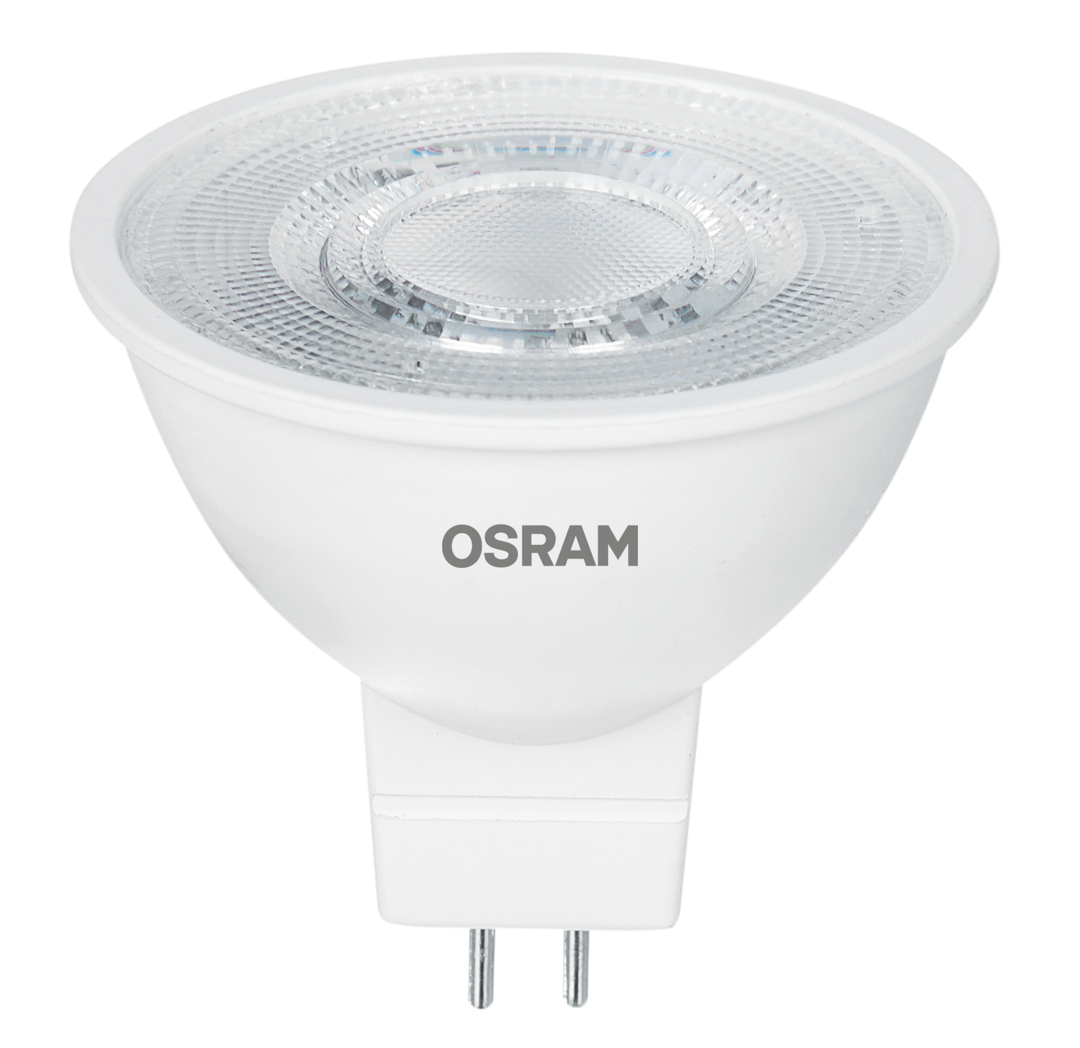 Лампа светодиодная LED 5Вт GU5.3 2700К 500Лм CRI95 спот 12В (замена 50Вт) OSRAM прозрачный рассеиватель
