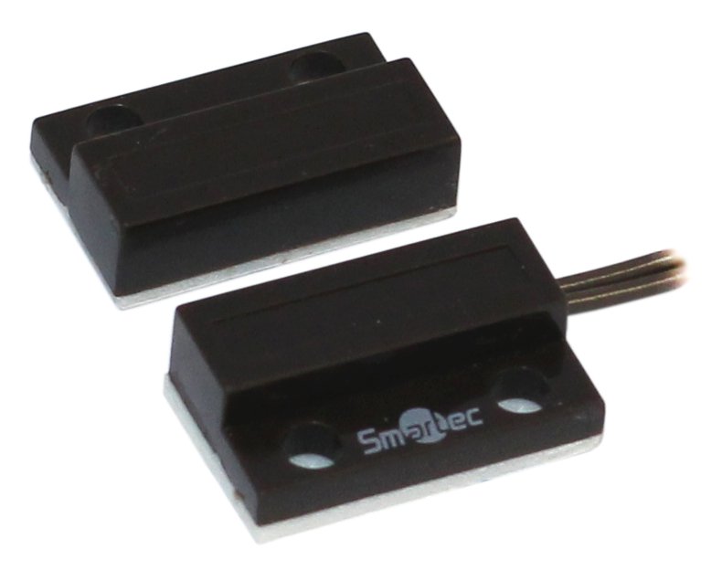 Извещатель охранный точечный магнитоконтактный Smartec ST-DM111NC-BR
