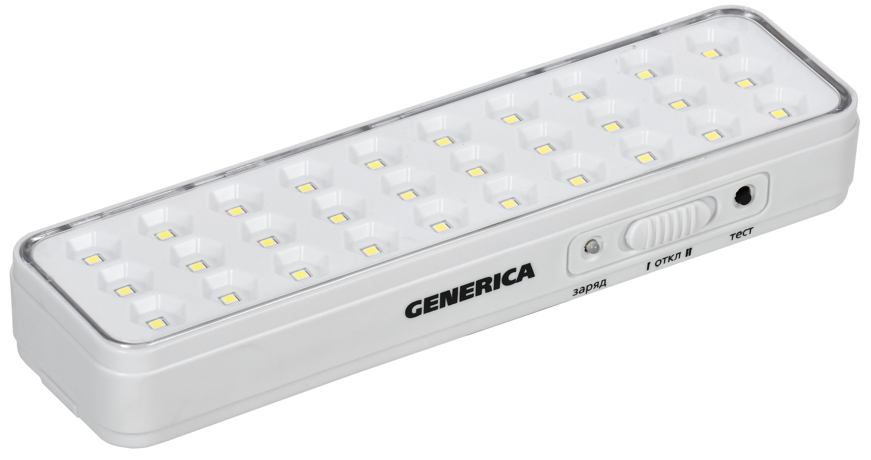 Светильник светодиодный аккумуляторный ДБА 1030 непостоянного действия 30LED 5ч 3Вт