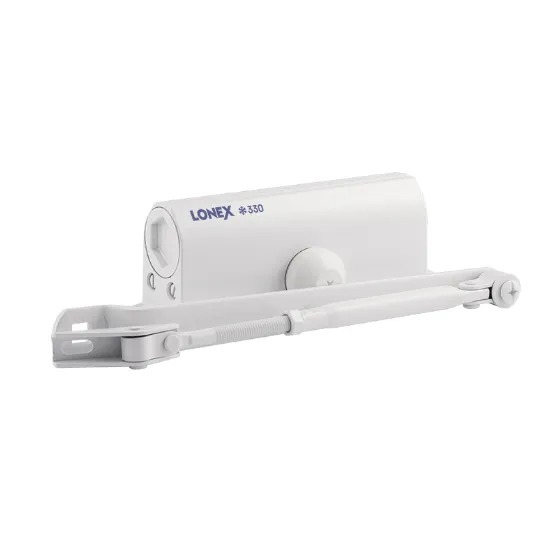 LONEX 330 (от 50 до 120 кг) (белый) Доводчик дверной морозостойкий