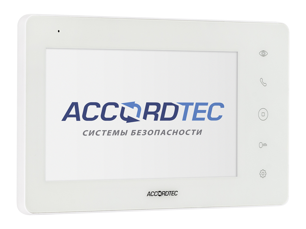 Монитор домофона AT-VD760C/SD WH
