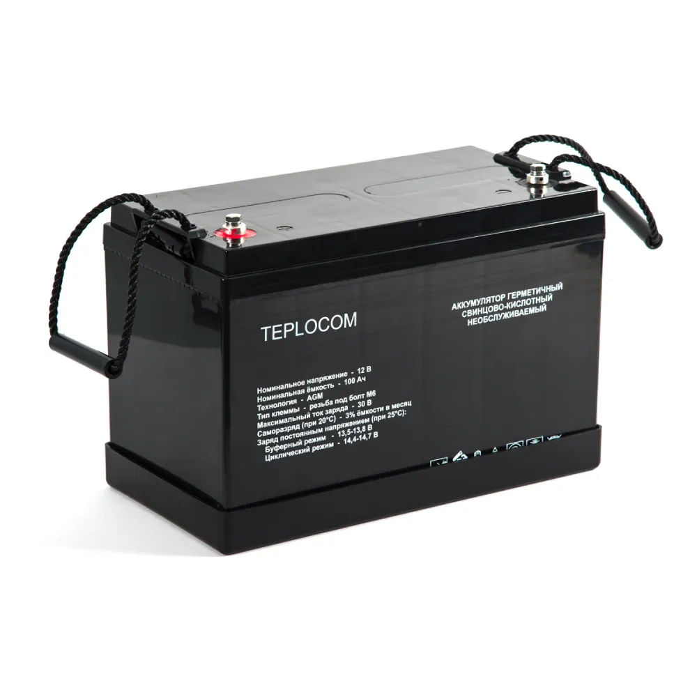 TEPLOCOM 100Ач Бастион