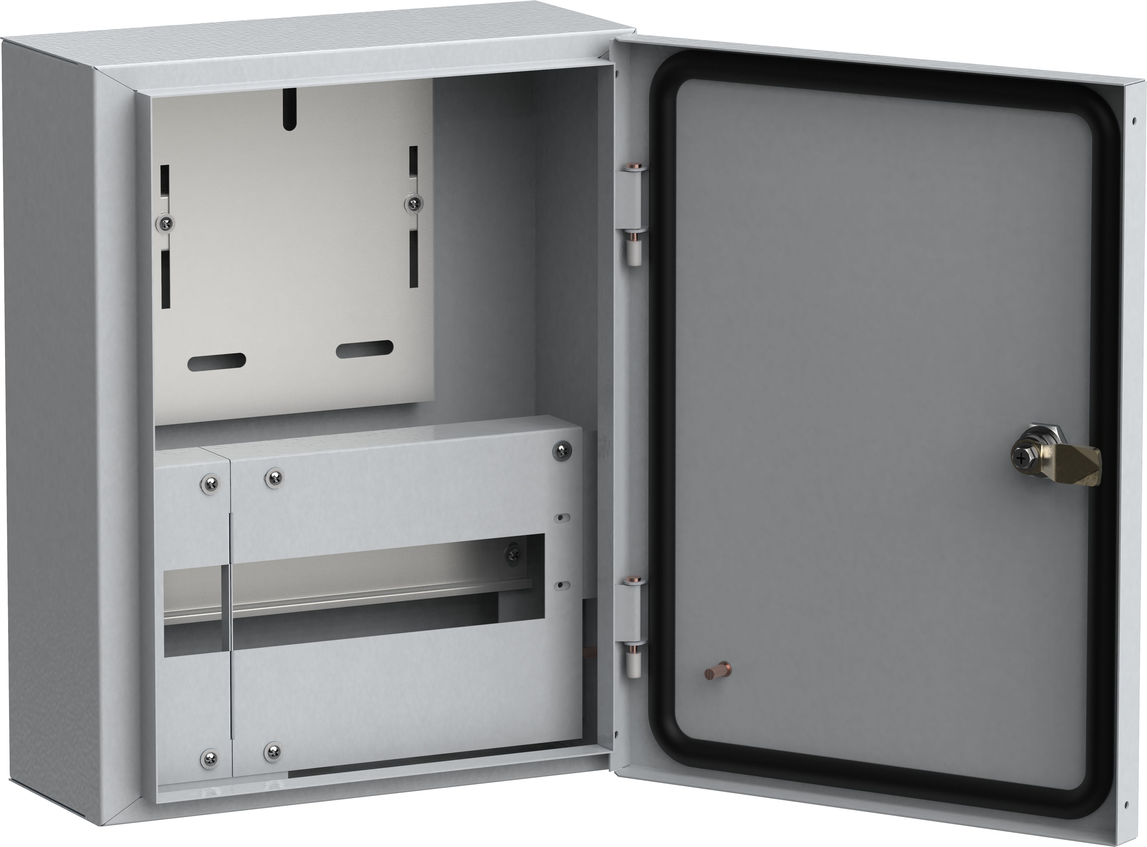 TITAN Корпус металлический ЩУРн-1/12 (395х310х145мм) IP54 без окна