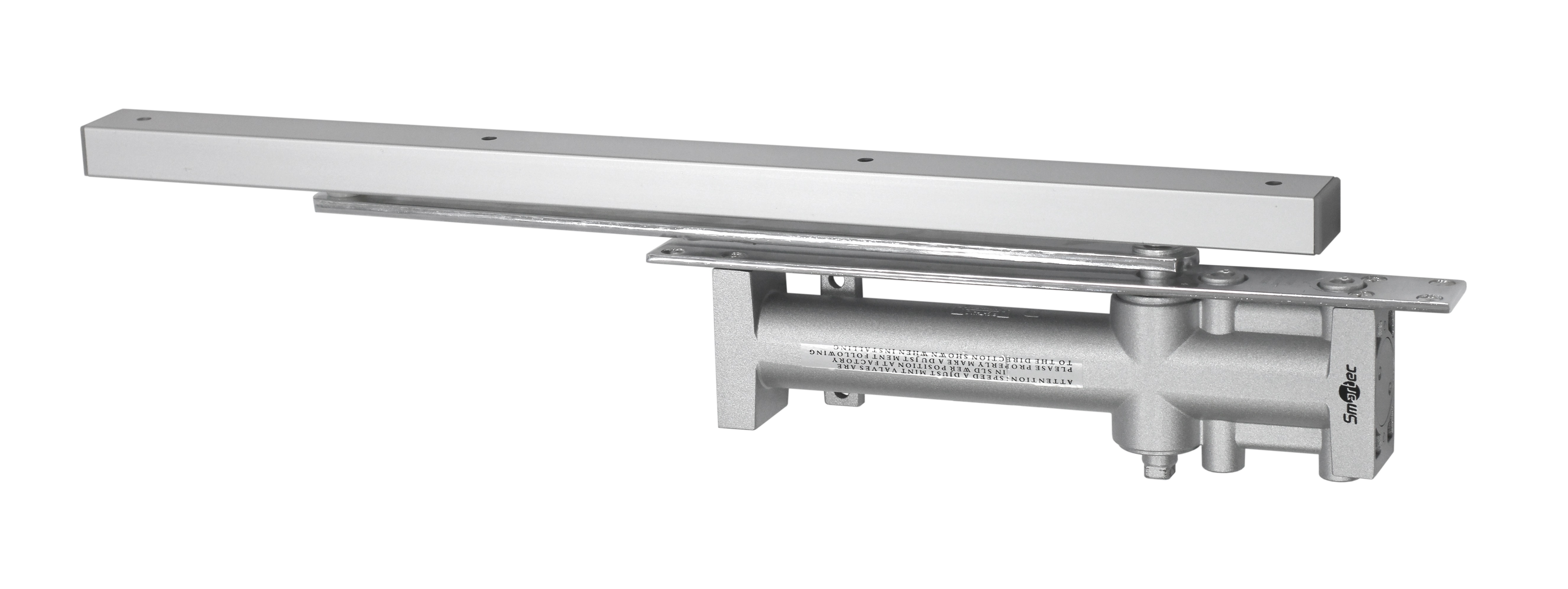 Доводчик двери до 60кг c тягой Smartec ST-DC503HO-SL