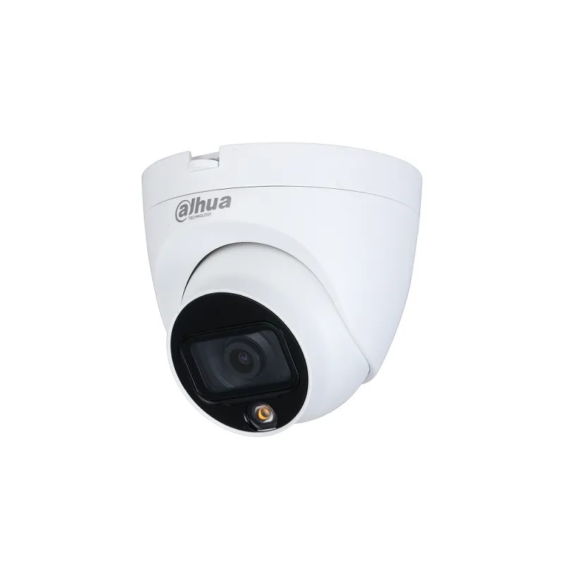 Уличная купольная HDCVI-видеокамера Full-color Starlight 2Mп Dahua DH-HAC-HDW1209TLQP-A-LED-0360B-S2