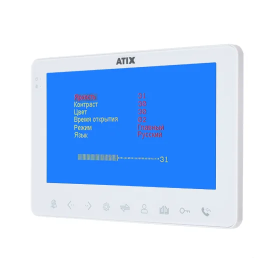 Монитор домофона AT-I-M710C/T White