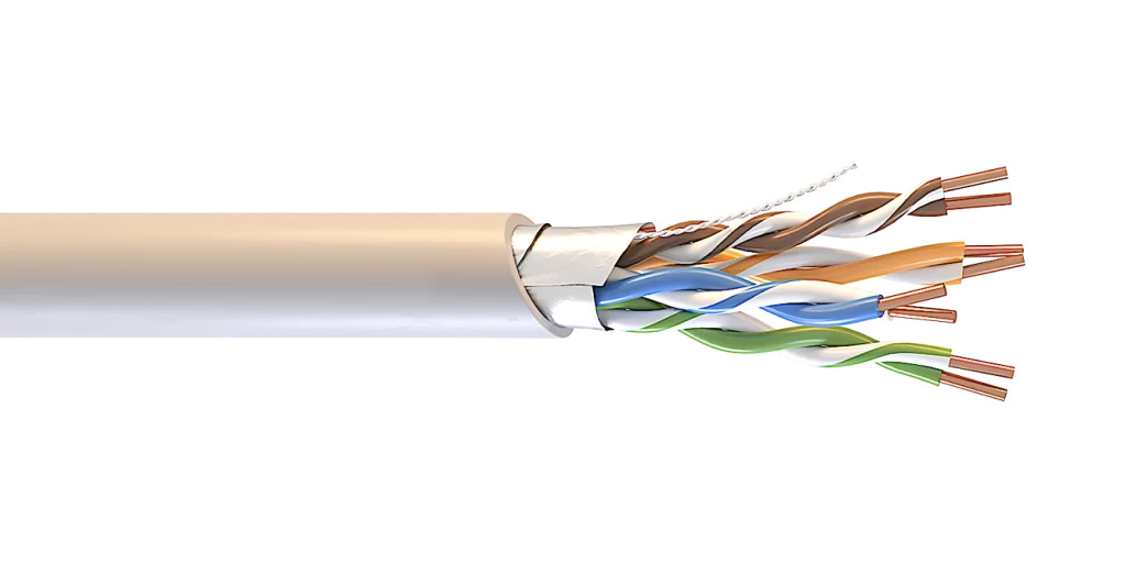 Витая пара СегментЛАН F/UTP Cat5e PVCLSнг(А)-FRLS 4х2х0.52