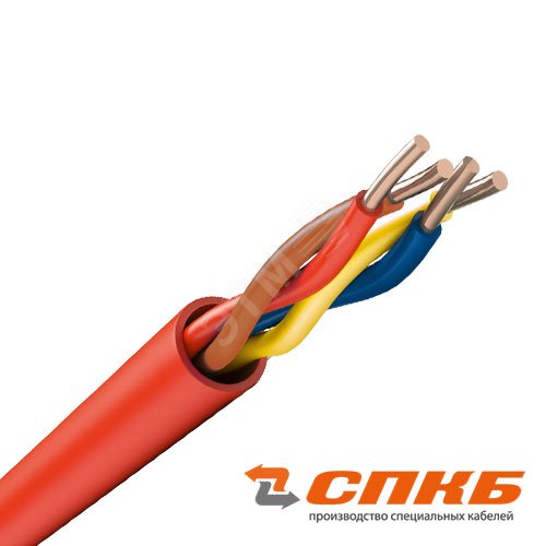 Кабель КПСТТнг(А)-HF 2х2х0.75 красный
