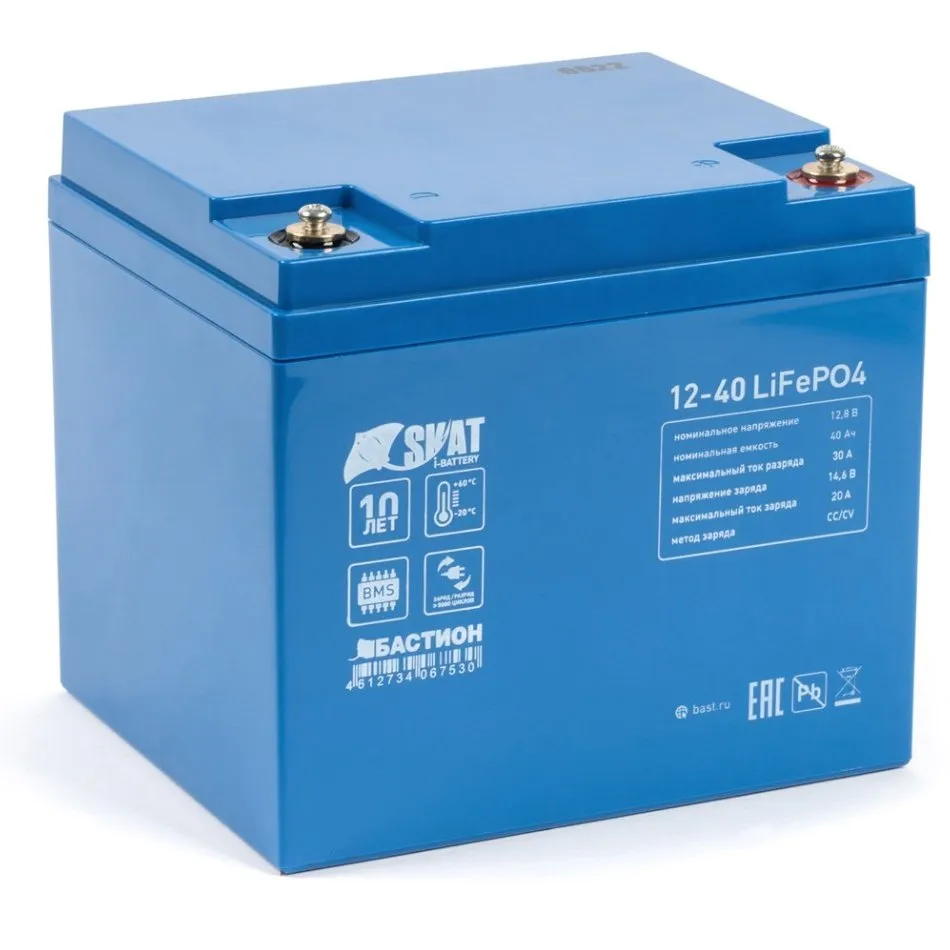 Skat i-Battery 12-40 LiFePo4 Бастион