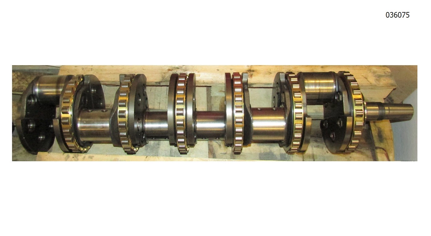 Вал коленчатый в сборе TDA-N 600 12VTE/Crankshaft (S00010206+01)